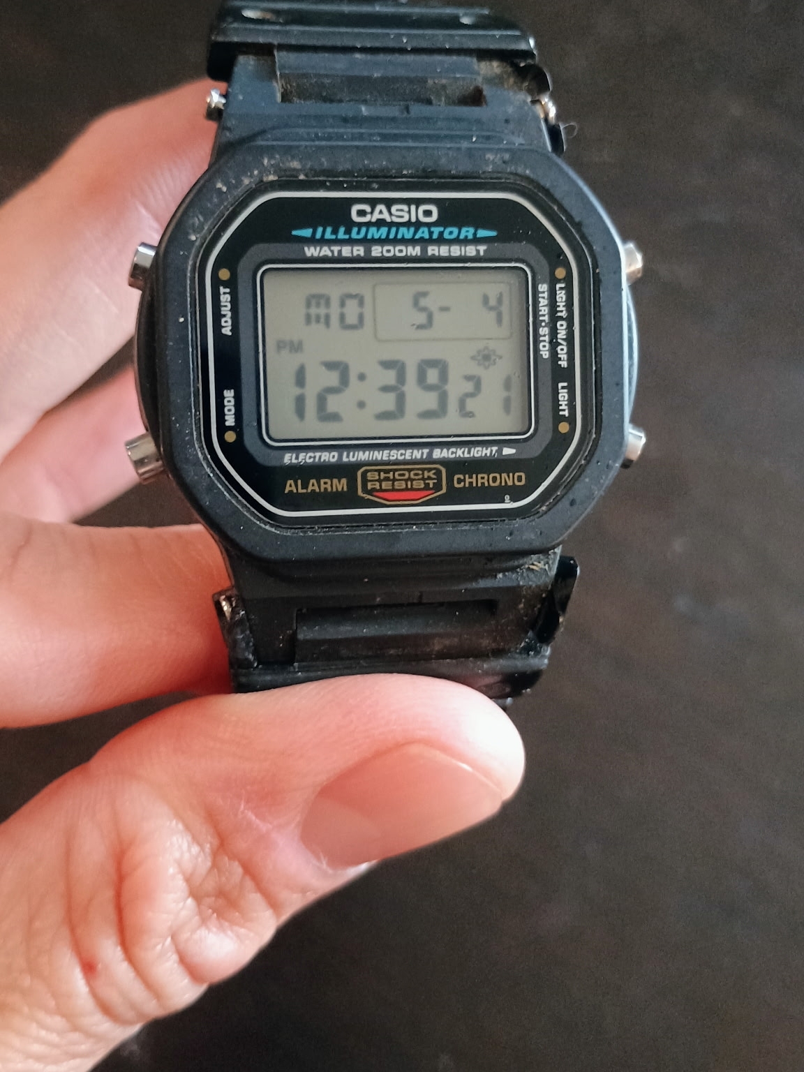 Vintage Casio Illuminator Digital Watch BlackRead Description Vintage Casio Illuminator Digital Watch BlackRead Description
